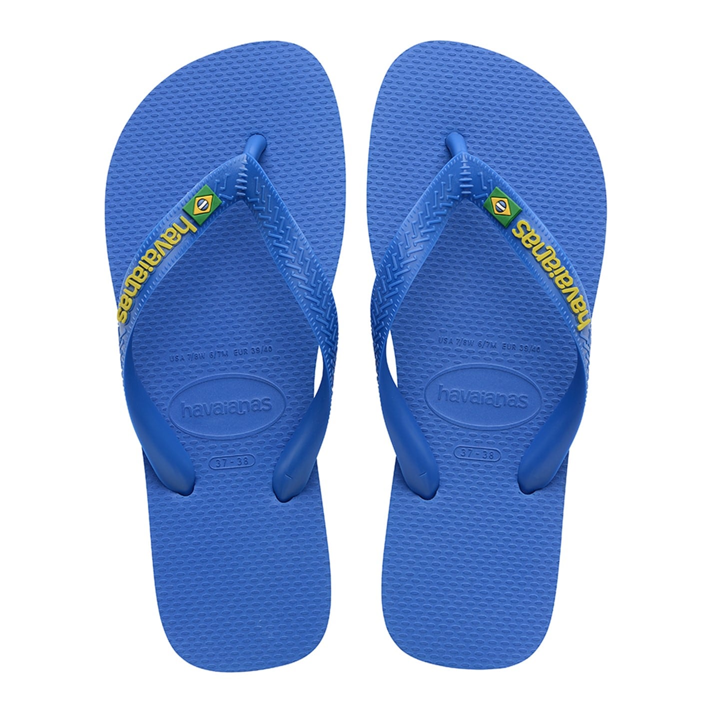 Slapi Havaianas BrasilNeon Ch43 star albastru