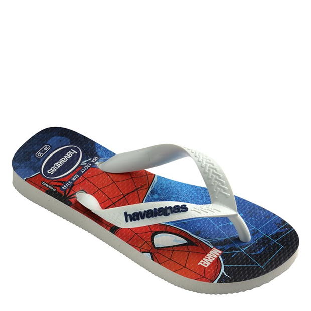 Slapi Havaianas MarvelFlip copii alb