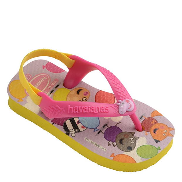 Slapi Havaianas Peppa Pig copii galben