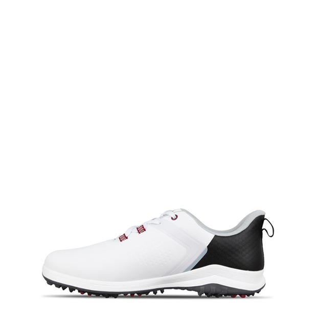 Slazenger V Series Spiked Shoes pentru Barbati alb negru