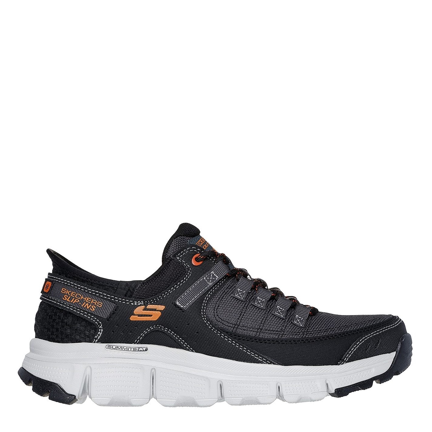 Sneaker Skechers Overlay Slip-Ins W Memory F Slip On Runners pentru Barbati gri portocaliu