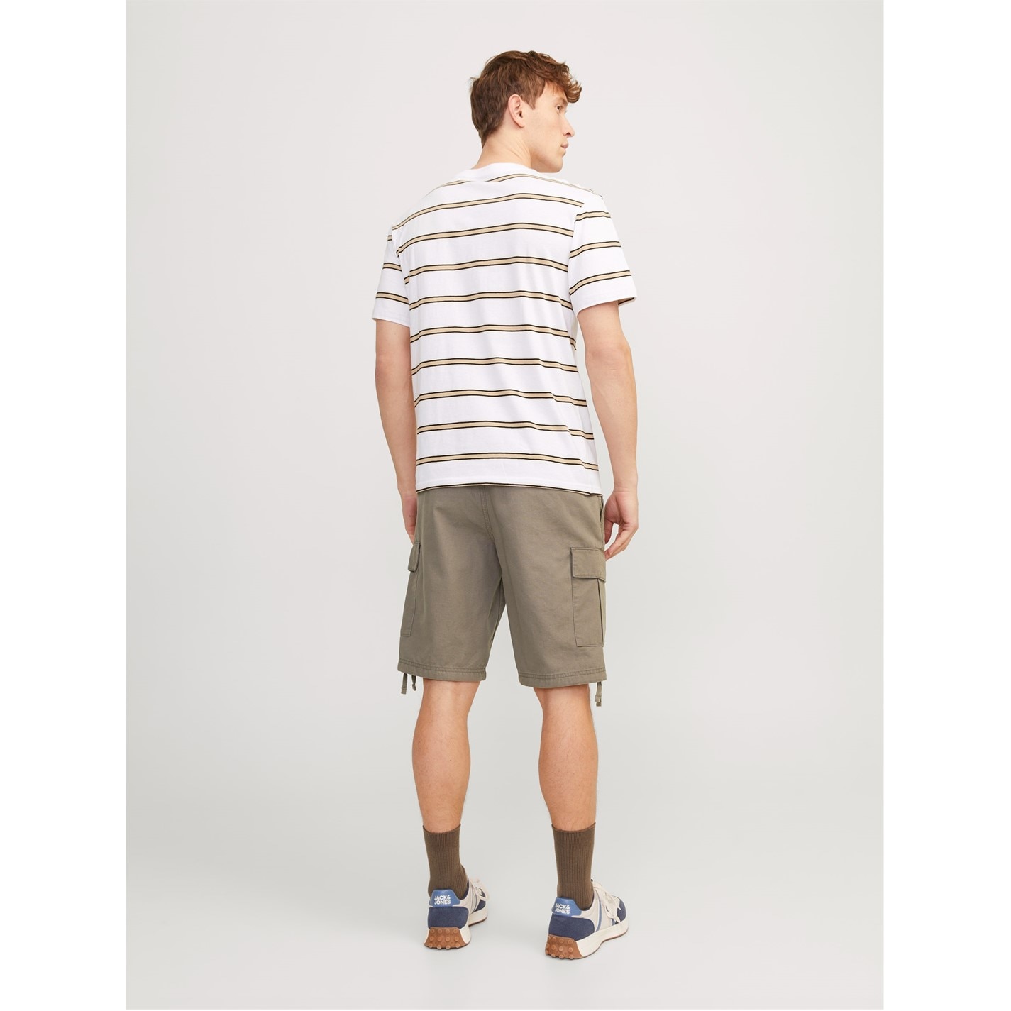 Sort cargo Jack and Jones Cole Barkley kaki cord