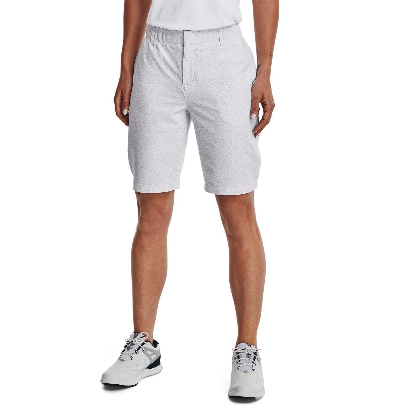 Sort golf Under ARMOUR pentru femei alb