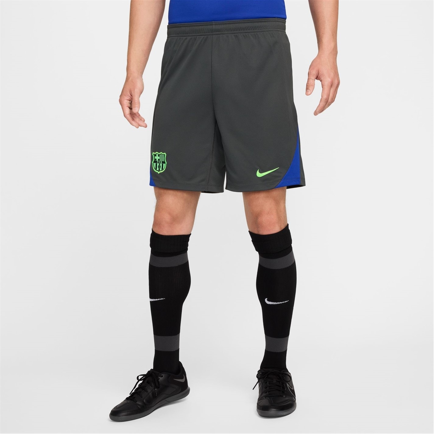 Pantaloni scurti Nike Barcelona Strike Third pentru adulti gri