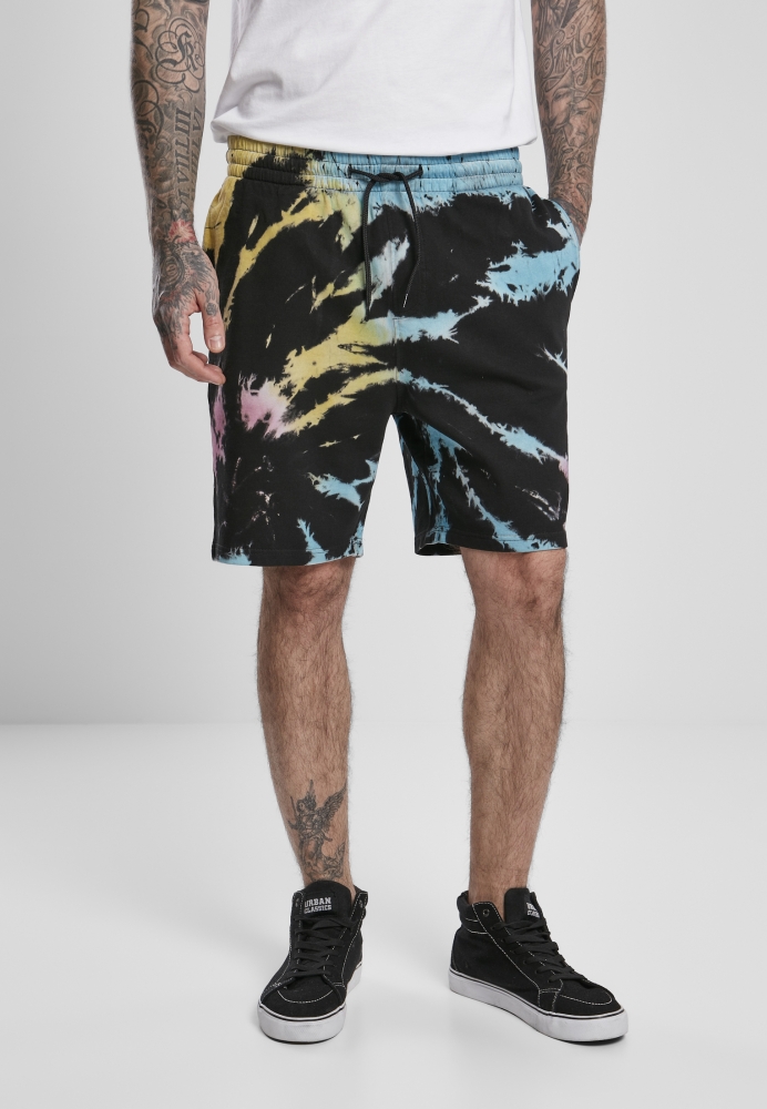 Sort sport Tie Dye negru Urban Classics