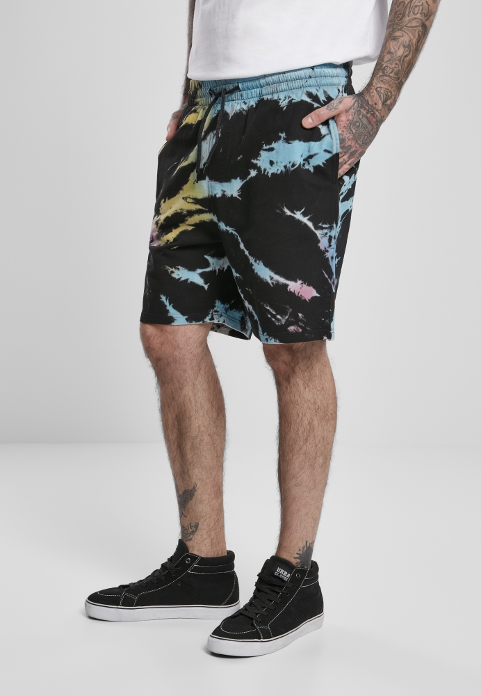 Sort sport Tie Dye negru Urban Classics