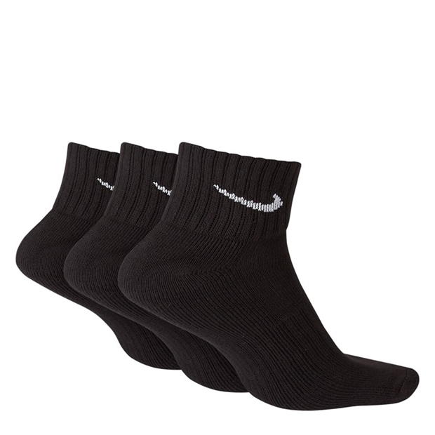 Sosete Nike Cushioned glezna (3 Pairs) negru alb