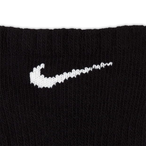 Sosete Nike Everyday Cushion pentru baietei negru alb