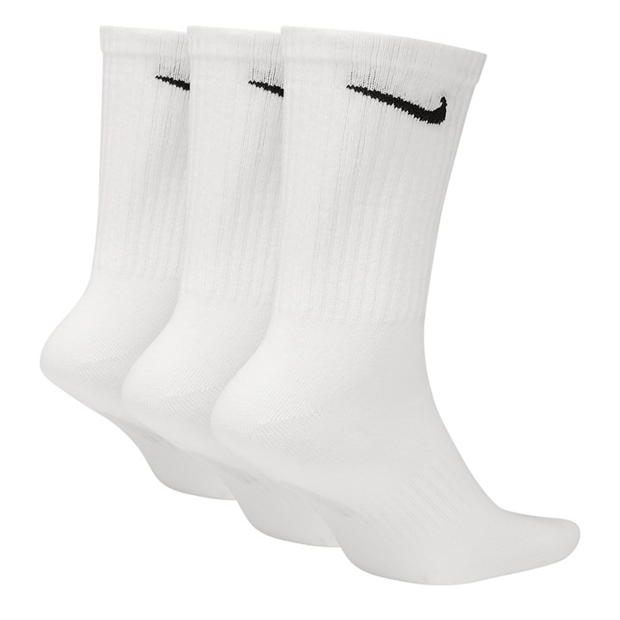 Sosete Nike Everyday Lightweight antrenament Crew (3 Pairs) alb negru