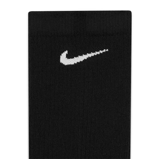 Sosete Nike Everyday Max Cushioned antrenament Crew (3 Pairs) negru