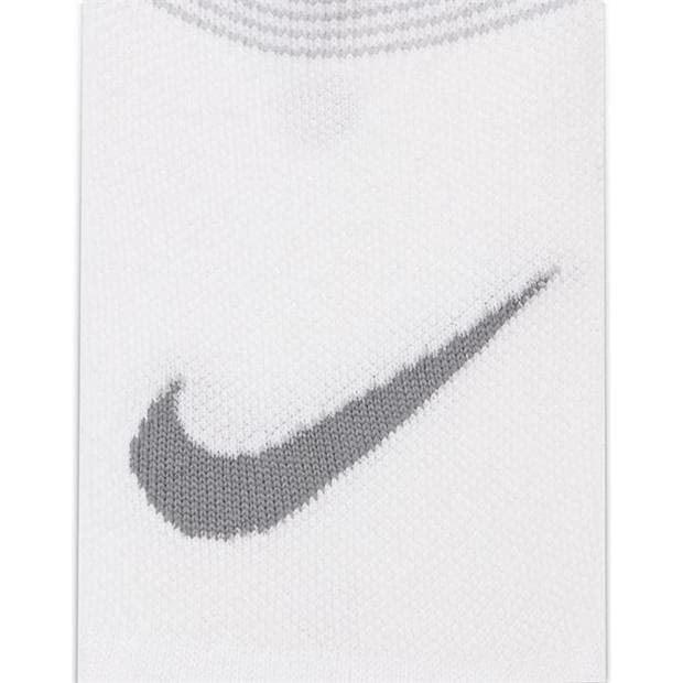 Sosete Nike Everyday Plus Lightweight antrenament Footie (3 Pairs) pentru femei alb wolf gri