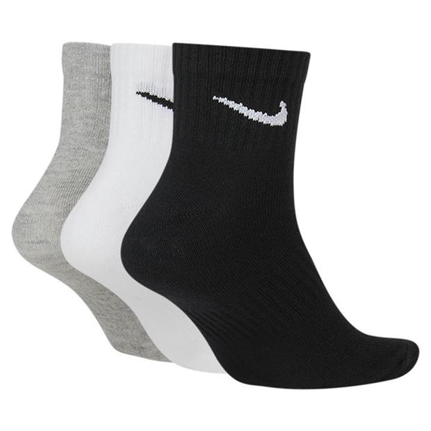 Sosete Nike Lightweight antrenament glezna (3 Pairs) whblk dghblk