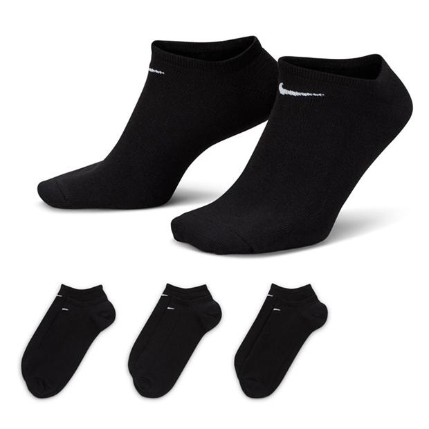 Sosete Nike Nike Lightweight No-Show (3 Pair) negru alb