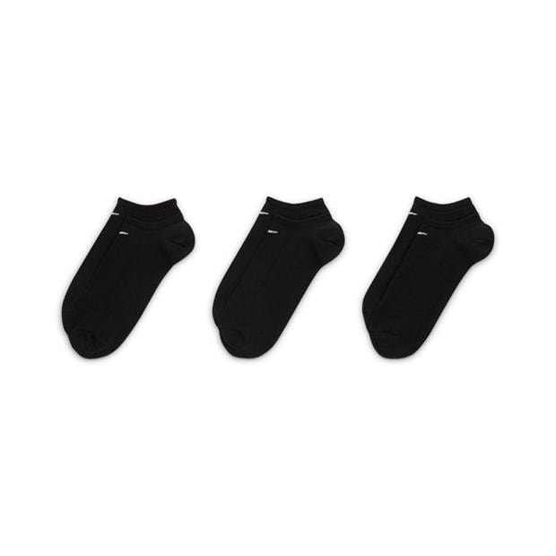 Sosete Nike Nike Lightweight No-Show (3 Pair) negru alb