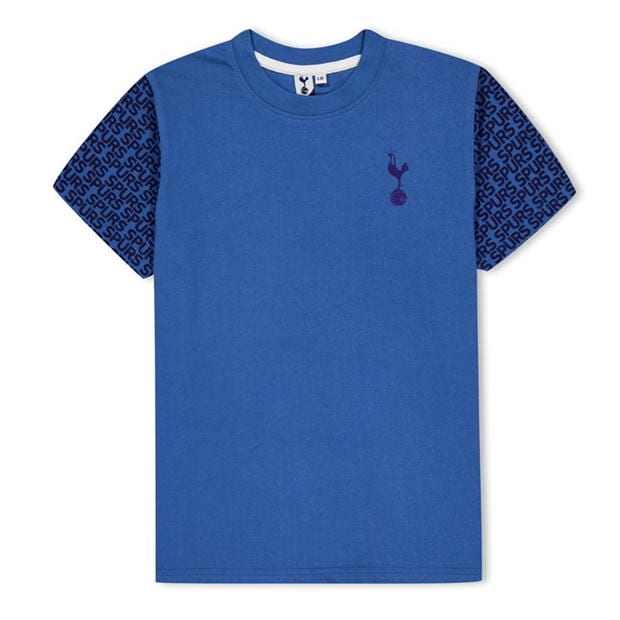 Tricouri sport Tricou cu imprimeu Source Lab Tottenham Hotspur - Juniors albastru