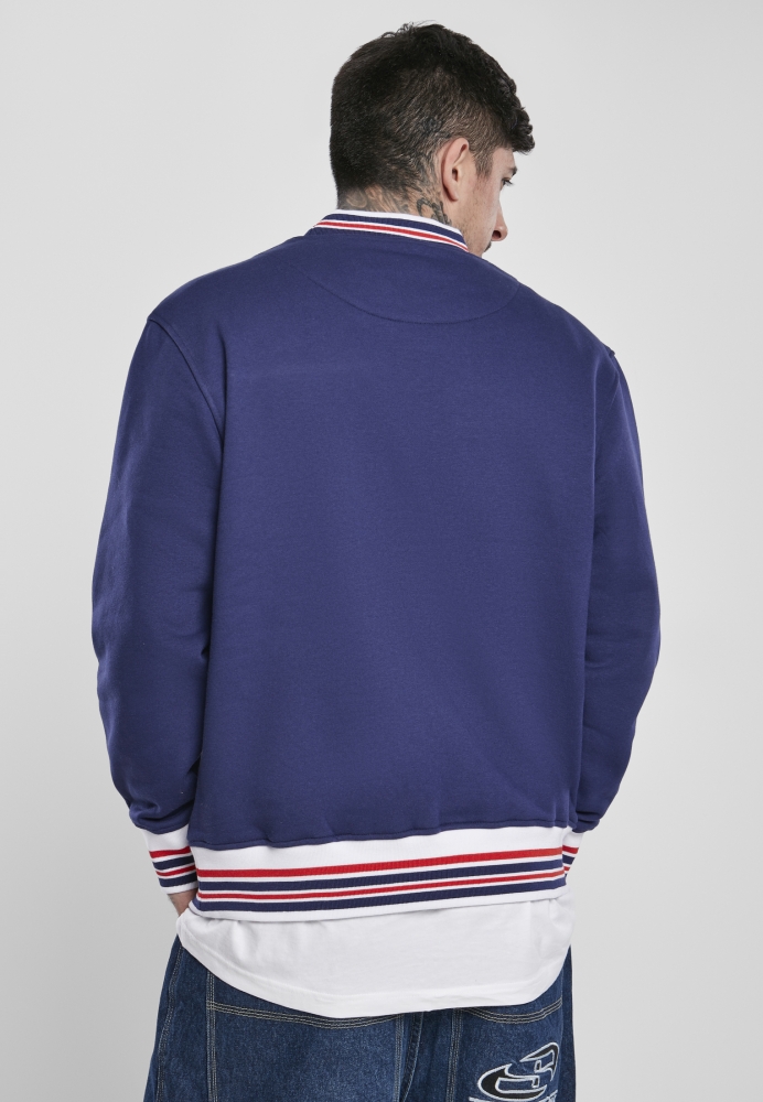 Southpole Block Logo Crewneck bleumarin