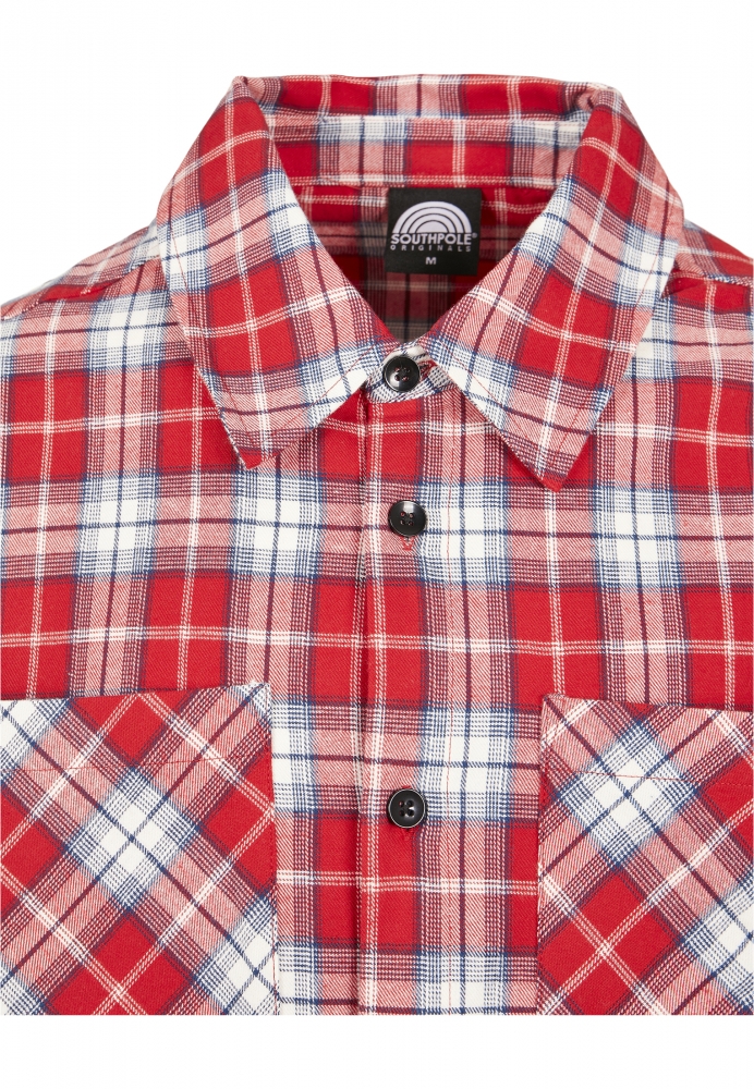 Southpole in carouri Woven Shirt rosu sp