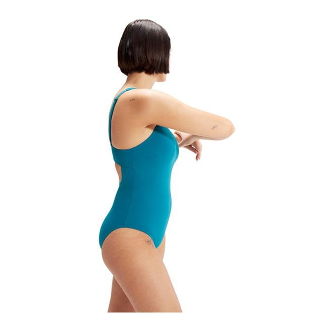 Speedo Scd Enlnc 1Pc femei verde