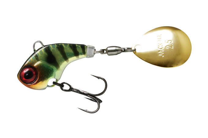 SPINNER DERACOUP 3 4OZ HL GOLD GILL marime 8 JACKALL