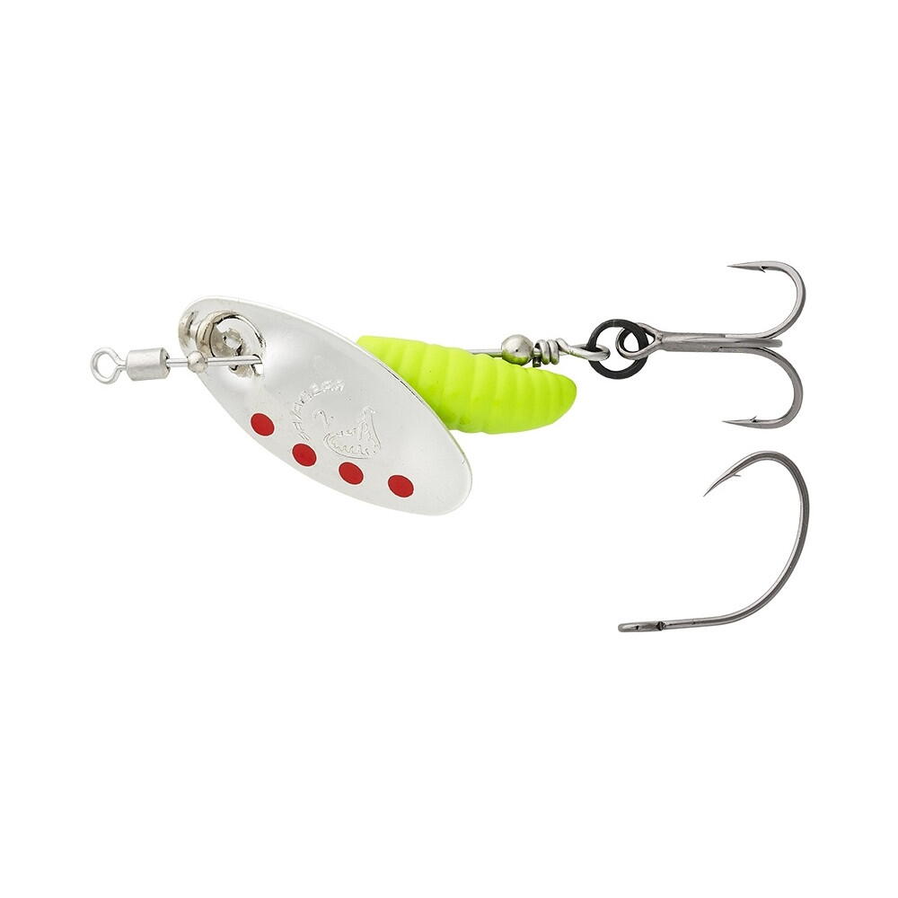 SPINNER GRUB NR 0 2,2G SINKING argintiu rosu LIME marime 12 SAVAGE GEAR