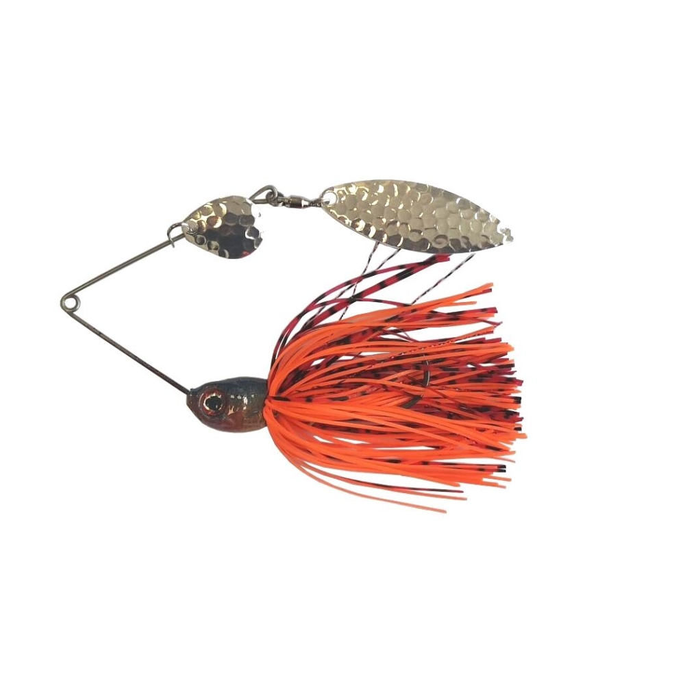 SPINNERBAIT COL SALCIE ROSU NEGRU portocaliu 14G BERTI