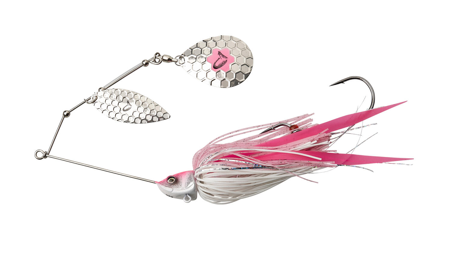 SPINNERBAIT DA BUSH 14CM 21G SINKING roz argintiu SAVAGE GEAR