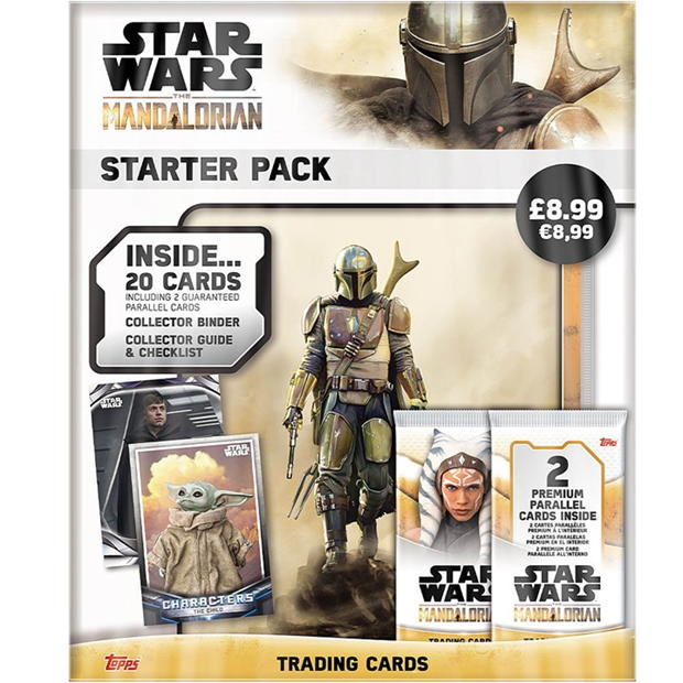 Star Wars Mandalorian Trading Card Starter . multicolor