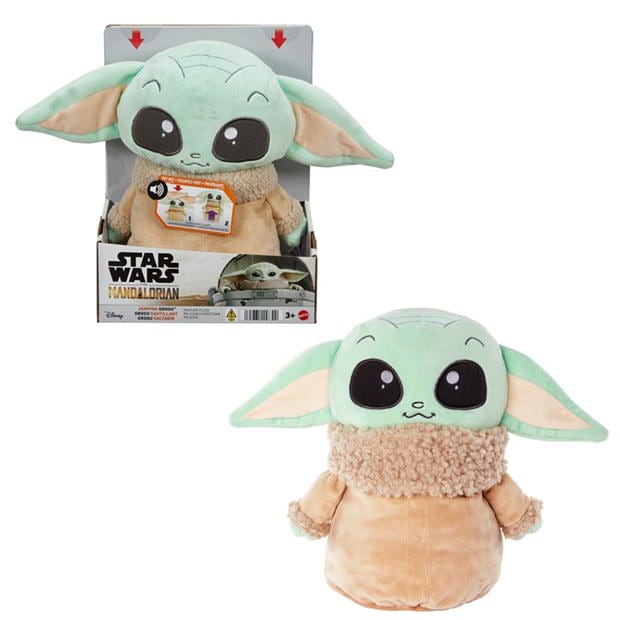 Star Wars SW Jumping Grogu Feature Plush multicolor format and universal