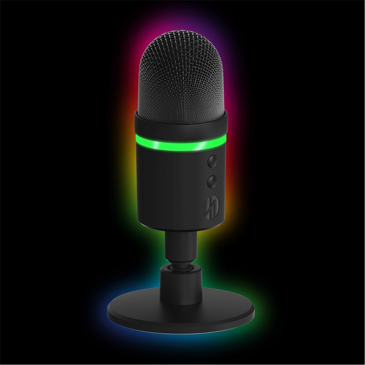 Stealth care se aprind USB Streaming Microphone multicolor