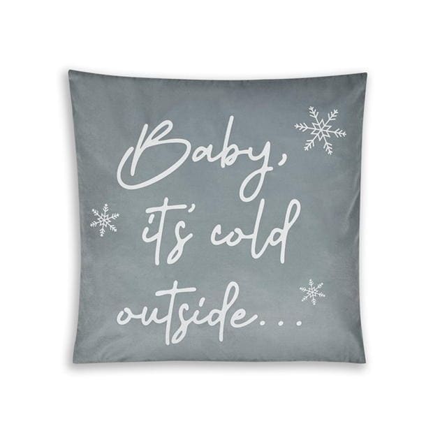 Studio Its Cold Outside Cushion pentru Bebelusi albastru