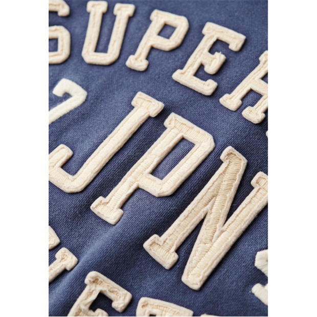 Superdry Superdry Athl OS Hdy pentru femei mariner bleumarin