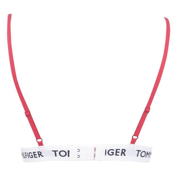 Sutien triunghi Tommy Hilfiger Organic bumbac cu captuseala rosu xcn