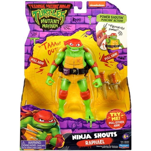 Teenage Mutant Ninja Turtles Mutant Ninja Turtles Raphael Ninja Shouts multicolor