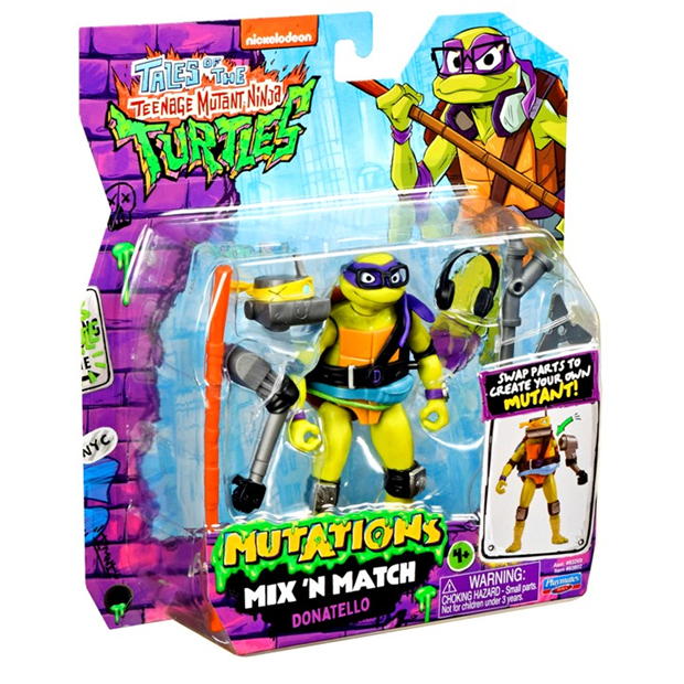 Teenage Mutant Ninja Turtles of Teenage Mutant Ninja Turtles: Mutations Mix and Match 4.5-Inch Donatello