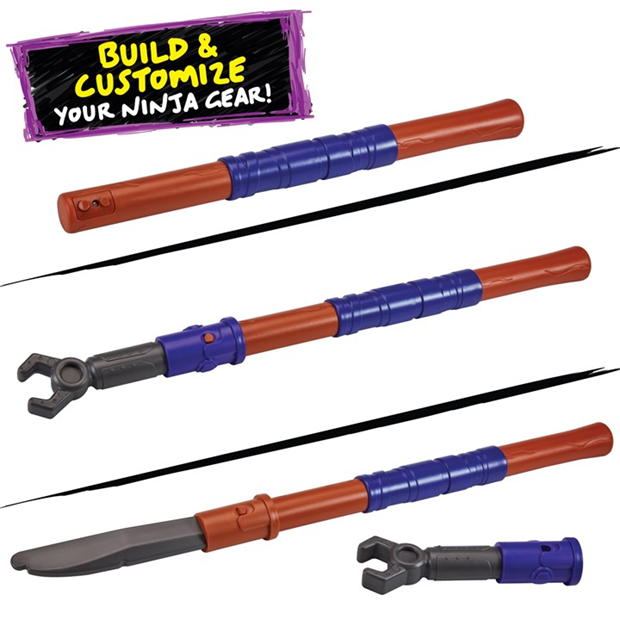 Teenage Mutant Ninja Turtles of Teenage Mutant Ninja Turtles Build N Battle Donatello Bo Staff - Ninja Reveal Playset