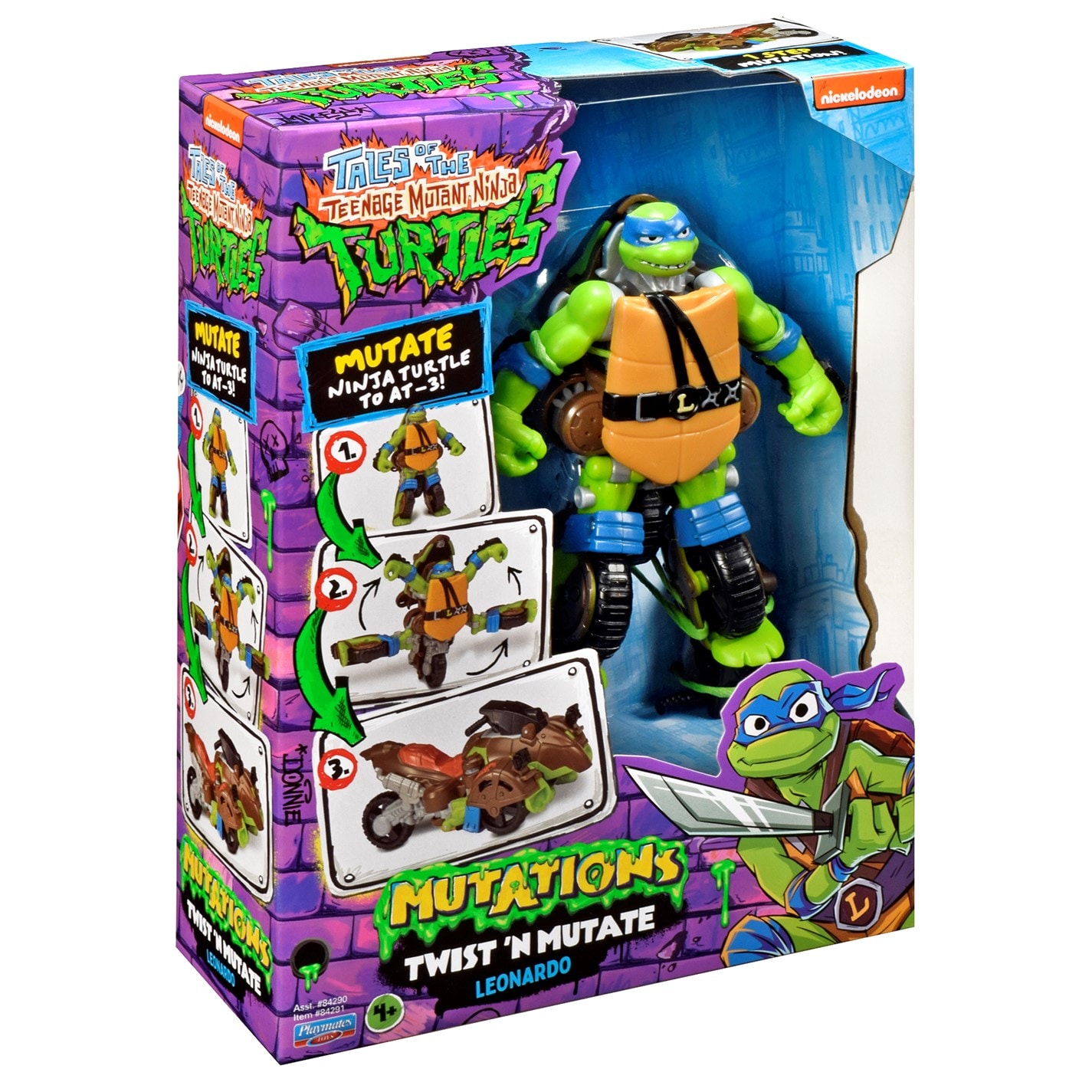 Teenage Mutant Ninja Turtles of Teenage Mutant Ninja Turtles: Mutations Twist N Mutate Leonardo