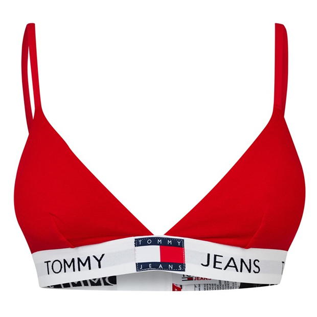 Tommy Hilfiger cu captuseala TRIANGLE (EXT SIZES) deep rosu inchis