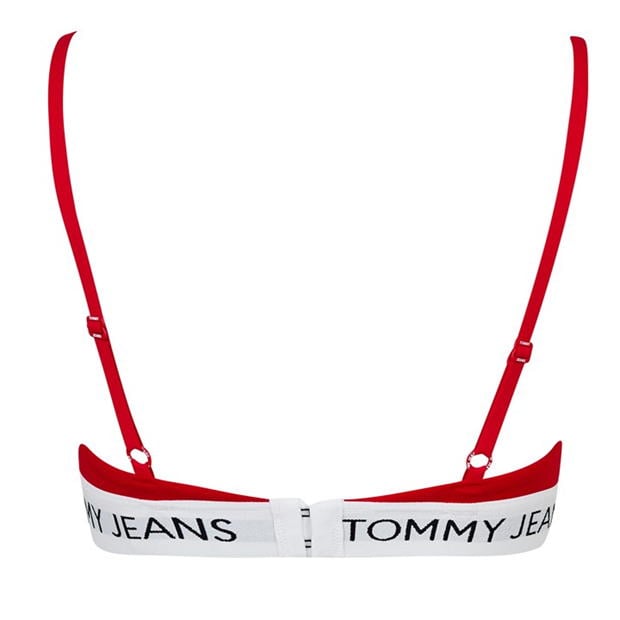 Tommy Hilfiger cu captuseala TRIANGLE (EXT SIZES) deep rosu inchis