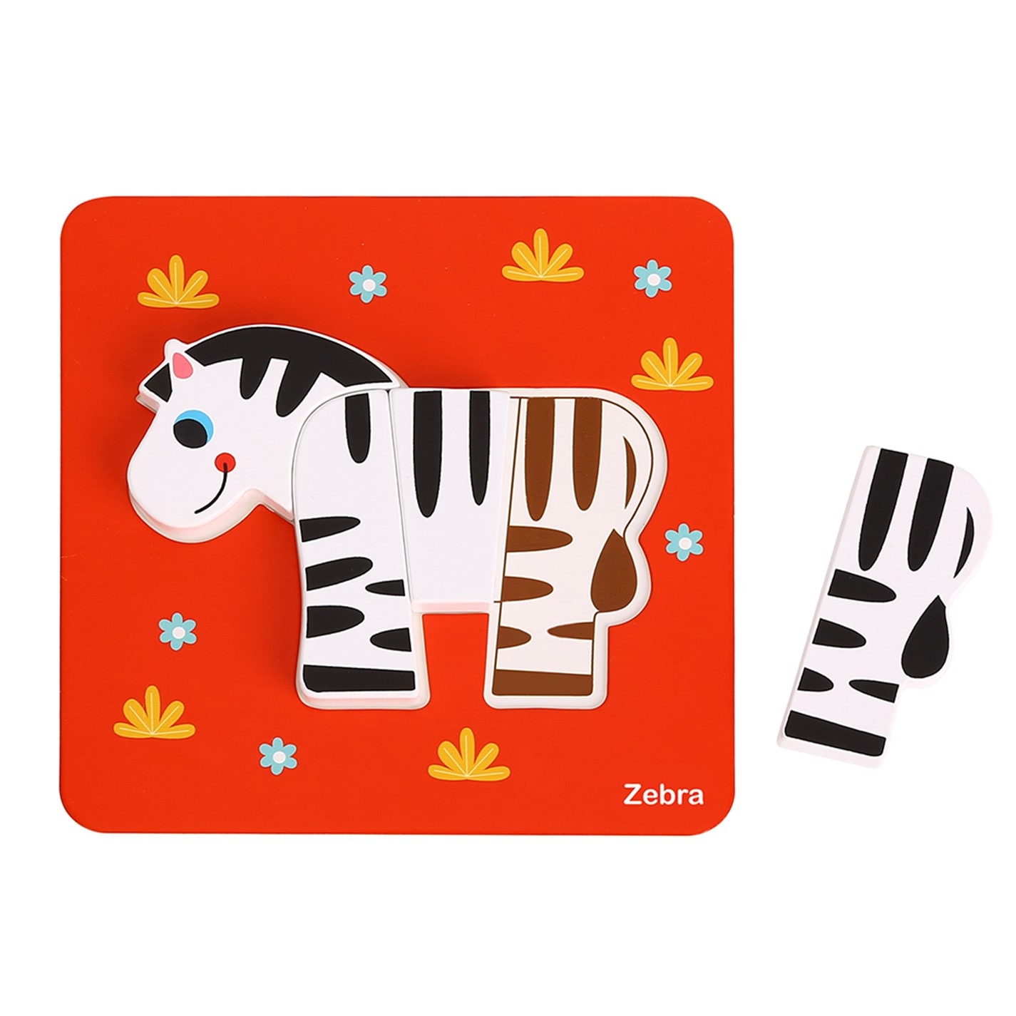 Tooky Toys Animal Puzzle Bb54 multicolor