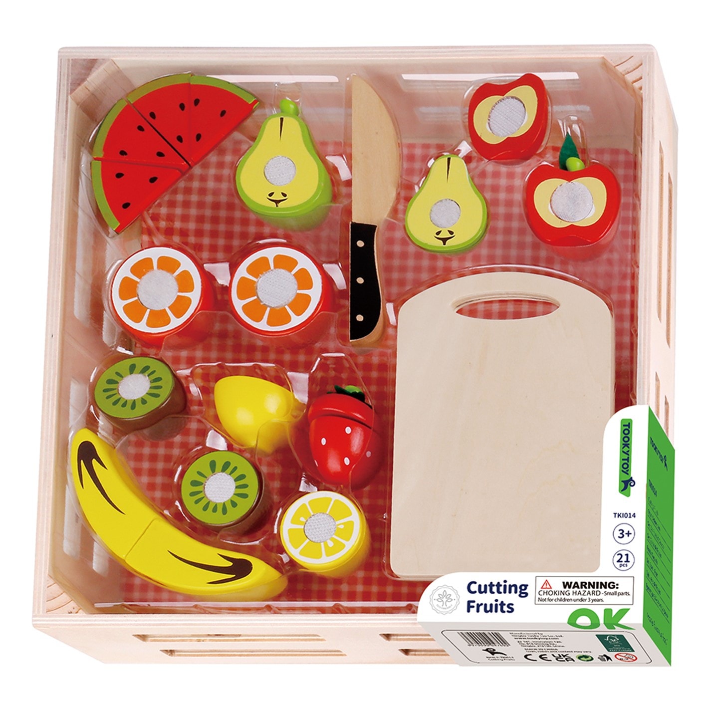 Tooky Toys Cutting Fruits In54 multicolor