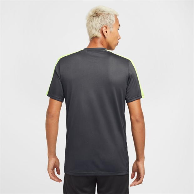 Top fotbal maneca scurta Nike Dri-FIT Academy pentru Barbati gri galben