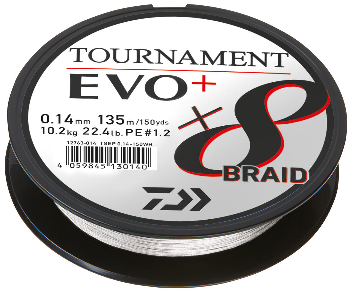 TOURNAMENT 8XBRAID EVO+ ALB 010MM 6,7KG 135M DAIWA