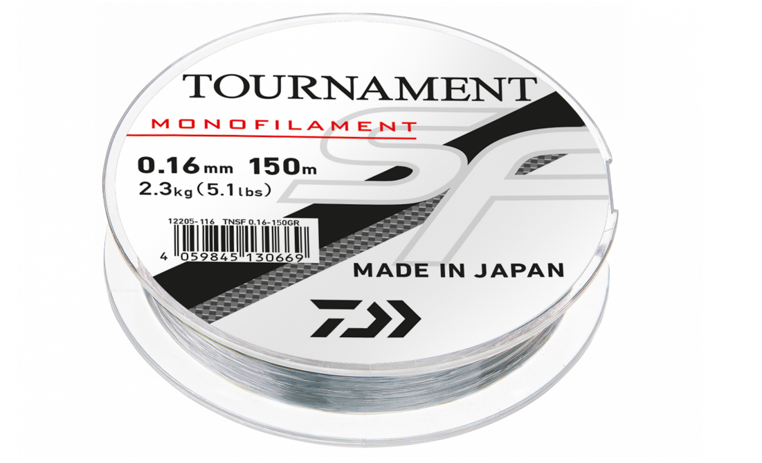 TOURNAMENT SF 0,16MM 2,3KG 150M gri DAIWA