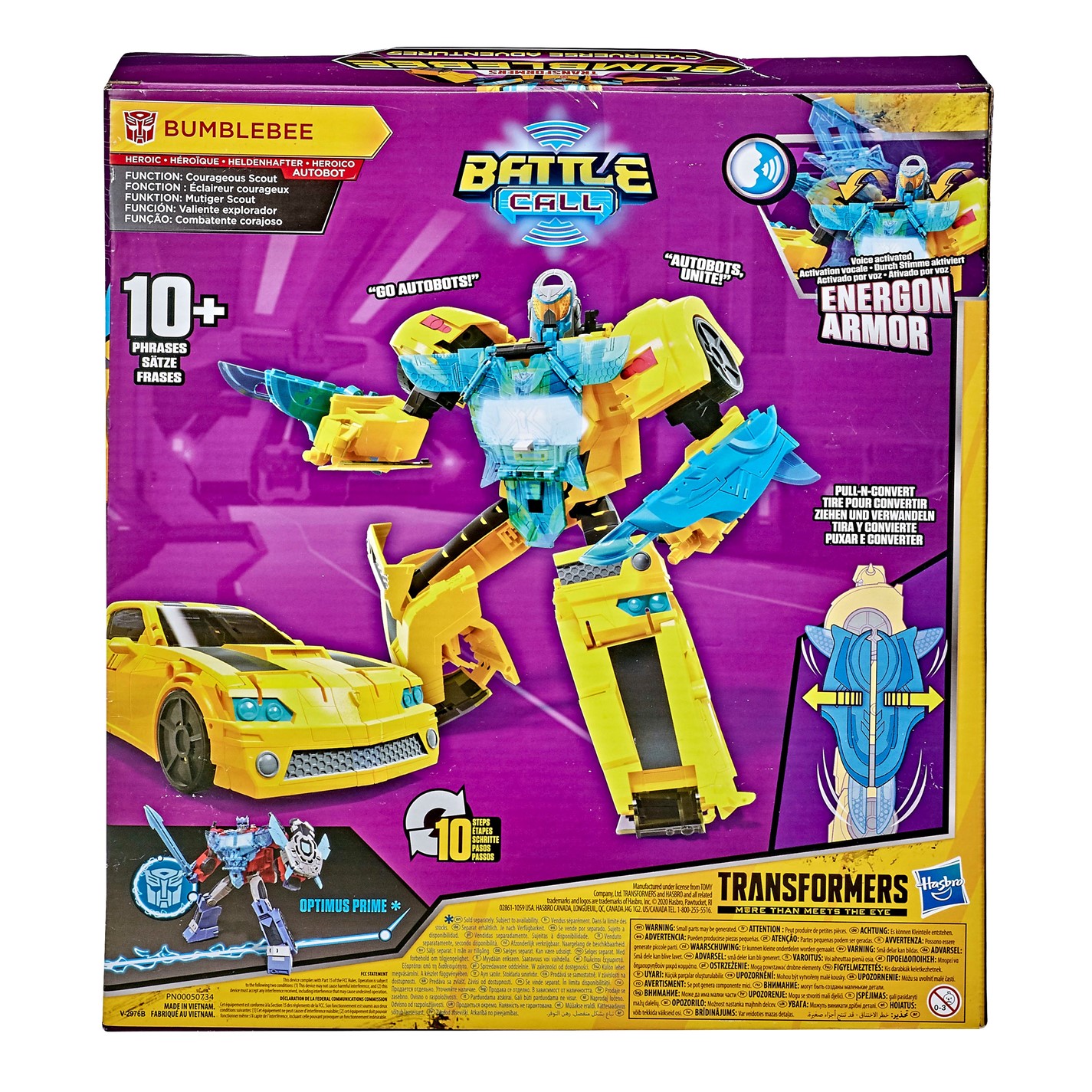 Transformers Transformers Bumblebee Cyberverse: Bumblebee multicolor