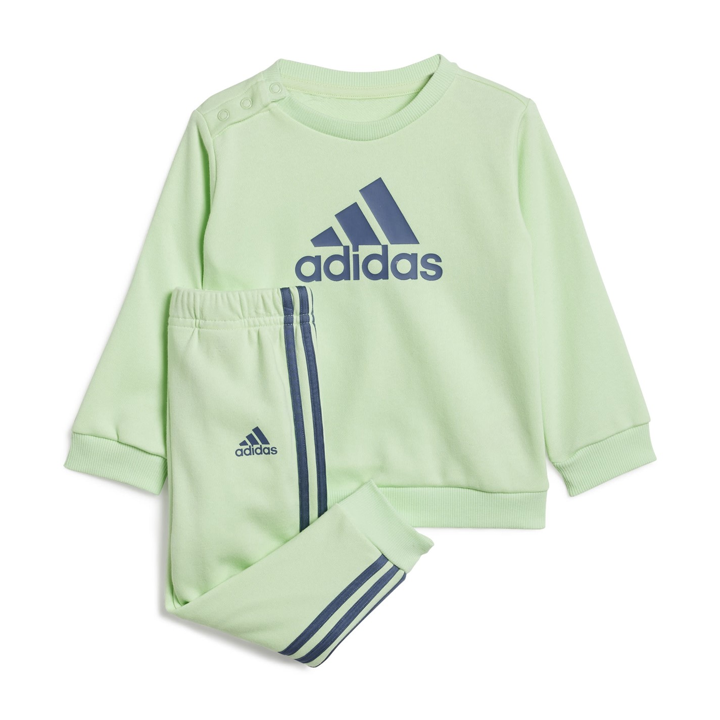 Trening adidas Babies Crew verde lime