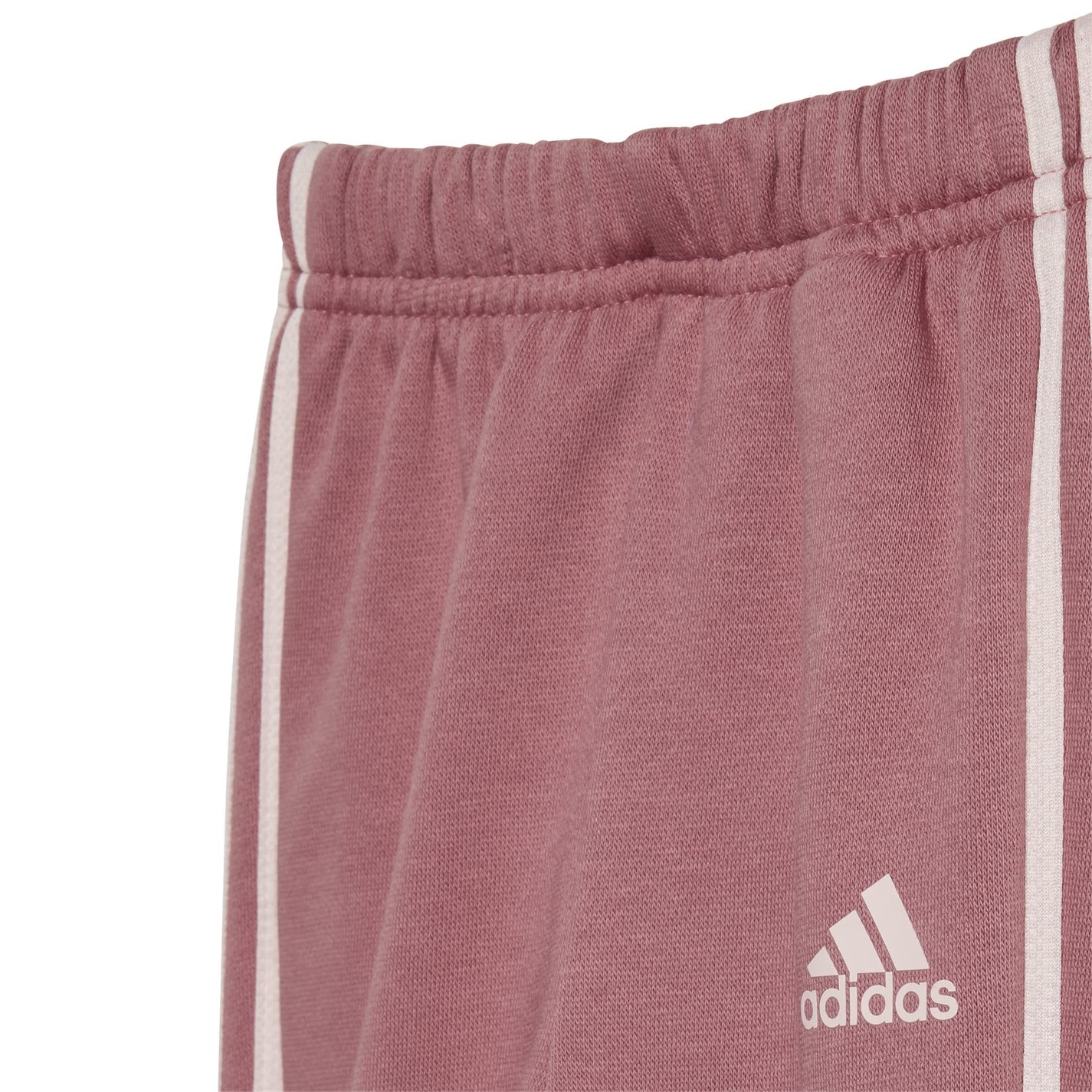 Trening fleece adidas Tiberio 3-Stripes Colorblock pentru Bebelusi preloved rosu inchis