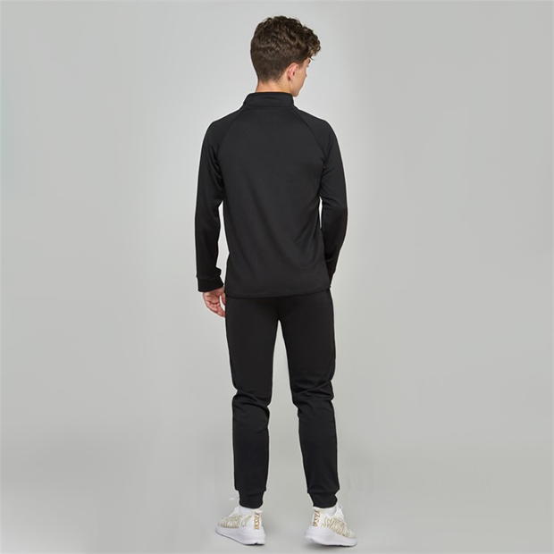 Trening sport SikSilk Poly copii negru