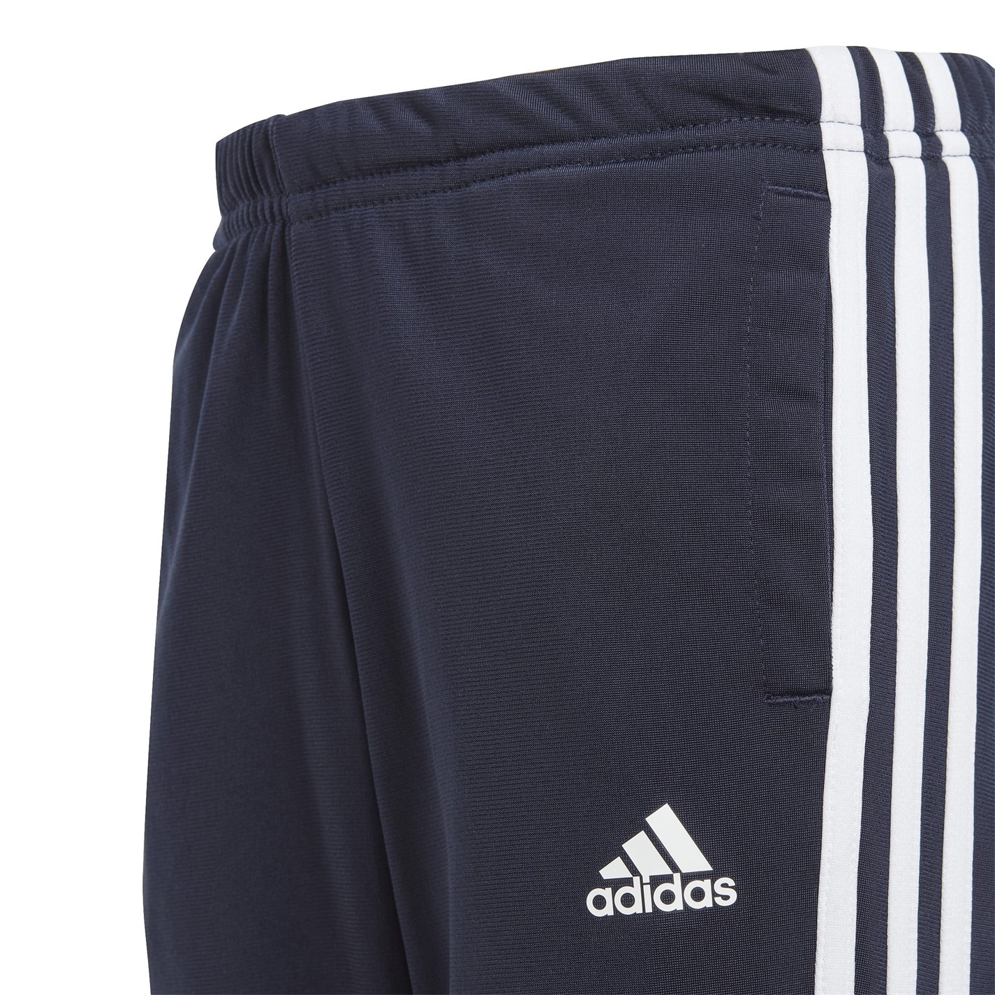 Treninguri adidas cu dungi Poly bleumarin alb