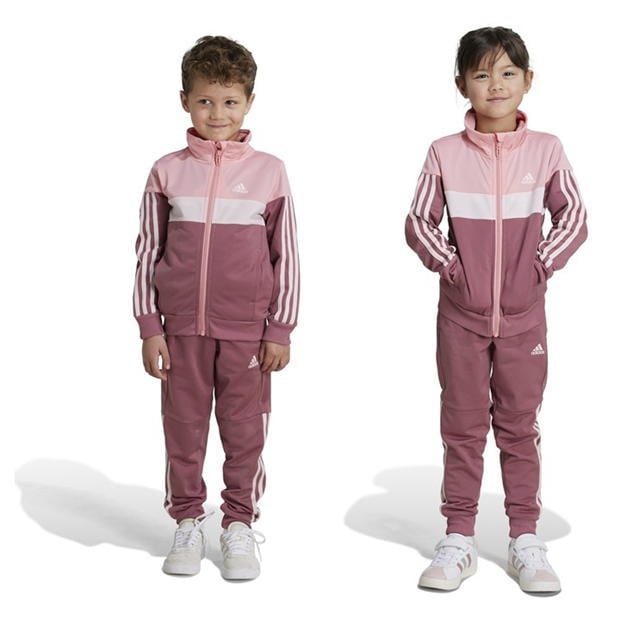 Treninguri adidas cu dungi Poly roz