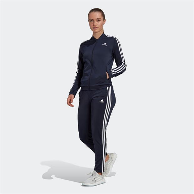 Treninguri adidas Essentials 3-Stripes pentru femei legend albastru